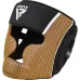 Боксерський шолом RDX AURA PLUS T-17 Black Golden XL капа у комплекті Боксерський шолом RDX AURA PLUS T-17 Black Golden XL капа у комплекті