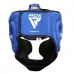 Боксерский шлем RDX AURA PLUS T-17 Blue/Black S капа в комплекте Боксерский шлем RDX AURA PLUS T-17 Blue/Black S капа в комплекте