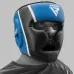 Боксерский шлем RDX AURA PLUS T-17 Blue/Black S капа в комплекте Боксерский шлем RDX AURA PLUS T-17 Blue/Black S капа в комплекте