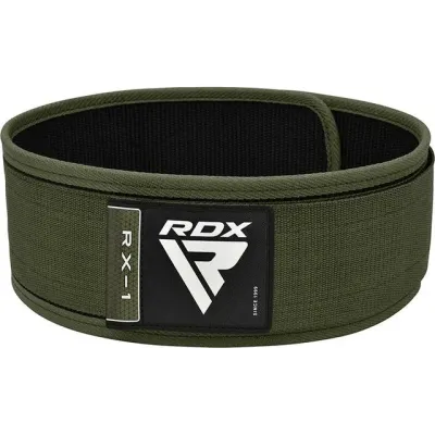 Пояс для тяжелой атлетики RDX RX1 Weight Lifting Belt Army Green M Пояс для тяжелой атлетики RDX RX1 Weight Lifting Belt Army Green M