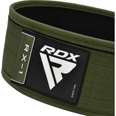 Пояс для важкої атлетики RDX RX1 Weight Lifting Belt Army Green S Пояс для важкої атлетики RDX RX1 Weight Lifting Belt Army Green S