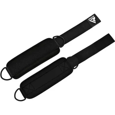 Манжети на щиколотку RDX A4 Gym Ankle Pro 26х10 см Black Pair