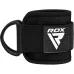 Манжети на щиколотку RDX A4 Gym Ankle Pro 26х10 см Black Pair