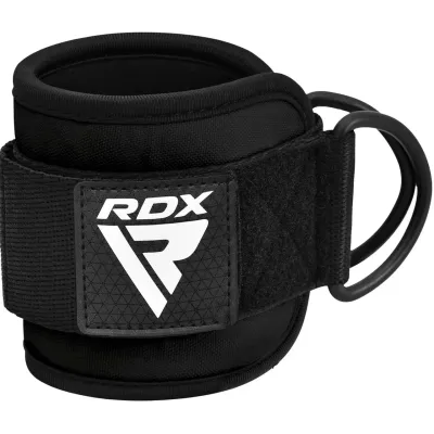 Манжети на щиколотку RDX A4 Gym Ankle Pro 26х10 см Black Pair
