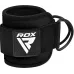 Манжети на щиколотку RDX A4 Gym Ankle Pro 26х10 см Black Pair