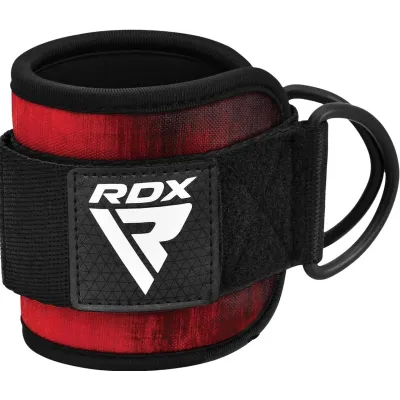 Манжети на щиколотку RDX A4 Gym Ankle Pro 26х10 см Red Pair