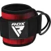 Манжети на щиколотку RDX A4 Gym Ankle Pro 26х10 см Red Pair