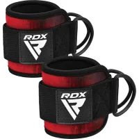 Манжети на щиколотку RDX A4 Gym Ankle Pro 26х10 см Red Pair