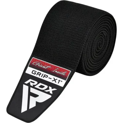 Бинти на коліна RDX K1 GYM Knee Wraps Full Black