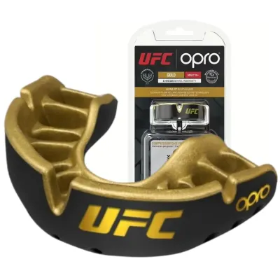Капа Opro Gold UFC доросла 11+ Black/Gold (102516001)