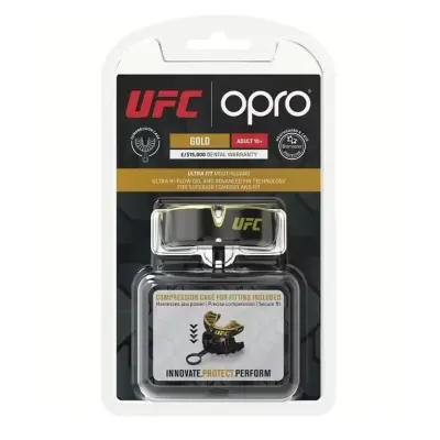 Капа Opro Gold UFC доросла 11+ Black/Gold (102516001)