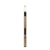 Зажигалка газовая пьезо 21 см Laguiole Plastic Gastorch Wood Stick Коричневый (40411800)