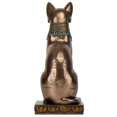 Интерьерная статуэтка Egyptian cat 30х16х13 см Veronese Разноцветный AL229450 Интерьерная статуэтка Egyptian cat 30х16х13 см Veronese Разноцветный AL229450