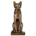 Интерьерная статуэтка Egyptian cat 30х16х13 см Veronese Разноцветный AL229450