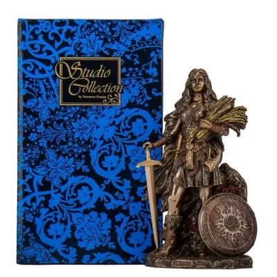 Інтер'єрна статуетка Богиня плодючості 22х12х10 см Veronese Коричневий AL229453