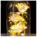 Три троянди в колбі Lesko KY-46456 з LED-підсвіткою Три троянди в колбі Lesko KY-46456 з LED-підсвіткою