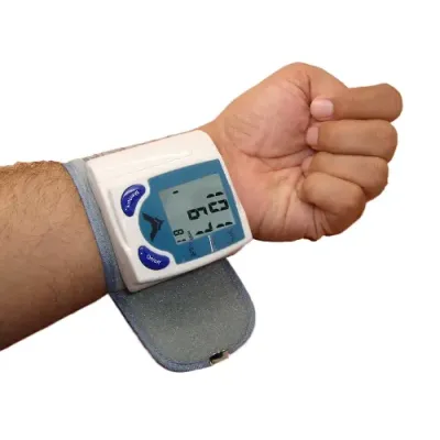 Тонометр автоматический на запястье RIAS Automatic Wrist Watch White-Blue