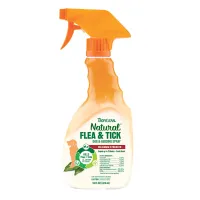 Спрей TropiClean Flea & Tick Максимальная сила от блох и клещей для собак 473 мл
