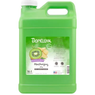 Кондиционер TropiClean Kiwi Cocoa Butter лечебный для восстановления сухой шерсти для собак 9.5 л Кондиционер TropiClean Kiwi Cocoa Butter лечебный для восстановления сухой шерсти для собак 9.5 л