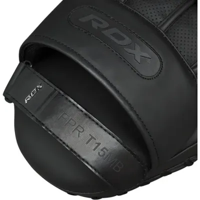 Лапи боксерські RDX T15 Noir Matte Black Лапи боксерські RDX T15 Noir Matte Black