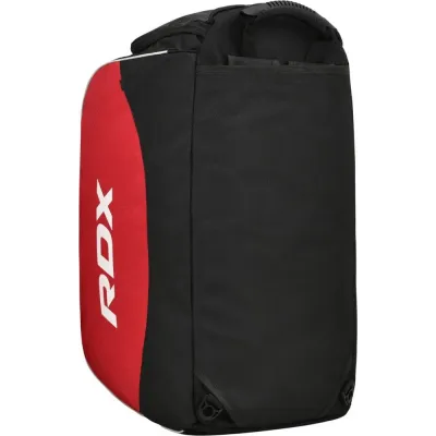 Спортивна сумка RDX R1 Duffel Bag with Backpack Straps 29х30х58 см Black/Red Спортивна сумка RDX R1 Duffel Bag with Backpack Straps 29х30х58 см Black/Red