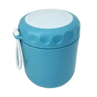 Ланчбокс с ложкой Mega Zayka MGZ-0122 (Blue) 430 мл