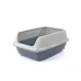 Туалет для кошек с ситом для просеивания наполнителя GeorPlast Easy 56х40х25 см серый