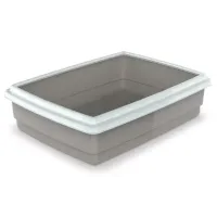 Туалет для котов GeorPlast Jumbo 54х40х14 см сірий