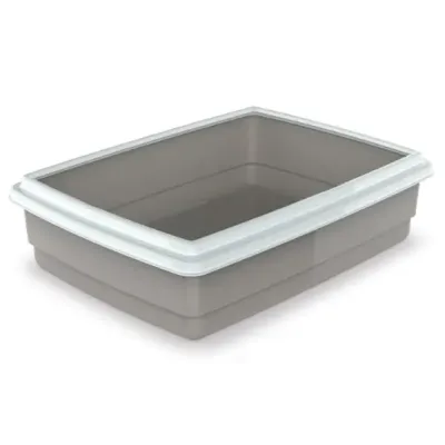Туалет для котів GeorPlast Jumbo 54х40х14 см серый