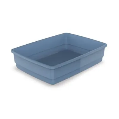 Туалет для котів GeorPlast Vaschetta Jumbo 53х38х12.5 см темно-синій
