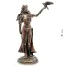 Интерьерная статуэтка Morrigan богиня королева призраков Veronese 27х8х16 см Коричневый AL229571