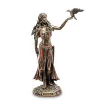 Інтер'єрна статуетка Morrigan богиня королева привидів Veronese 27х8х16 см Коричневий AL229571 Інтер'єрна статуетка Morrigan богиня королева привидів Veronese 27х8х16 см Коричневий AL229571