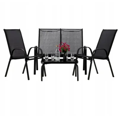 Комплект садовой мебели Garden Line SOFA Black
