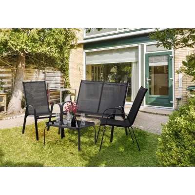 Комплект садовой мебели Garden Line SOFA Black