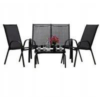 Комплект садових меблів Garden Line SOFA Black Комплект садових меблів Garden Line SOFA Black