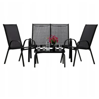 Комплект садовой мебели Garden Line SOFA Black