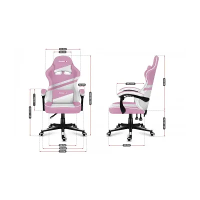 Комп'ютерне крісло huzaro Force 4.4 Pink