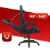 Комп'ютерне крісло Hell's HC-1000 Black LED Комп'ютерне крісло Hell's HC-1000 Black LED