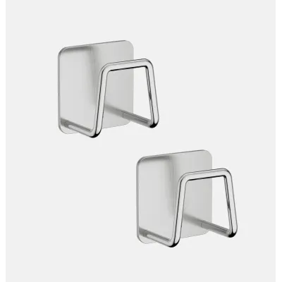Крючок для кухни из нержавеющей стали держатель ANbeauty 2 шт Silver (AN0103391) Крючок для кухни из нержавеющей стали держатель ANbeauty 2 шт Silver (AN0103391)