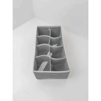Органайзер тканевый в шкаф для хранения 8 ячеек ANbeauty Gray (AN0103405)