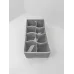 Органайзер тканевый в шкаф для хранения 8 ячеек ANbeauty Gray (AN0103405)