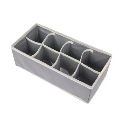 Органайзер тканинний в шафу для зберігання 8 комірок ANbeauty Gray (AN0103405)