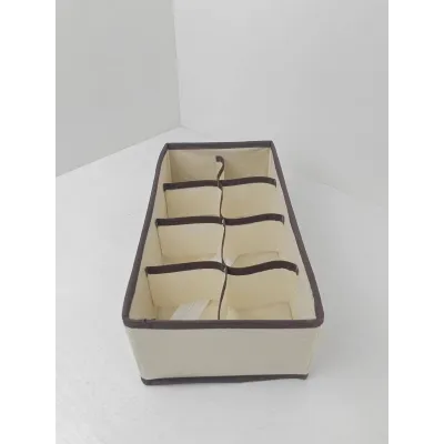 Органайзер тканевый в шкаф для хранения 8 ячеек ANbeauty Beige (AN0103409)