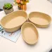 Набір із 3 плетених кошиків для зберігання ANbeauty Beige (AN0103413)