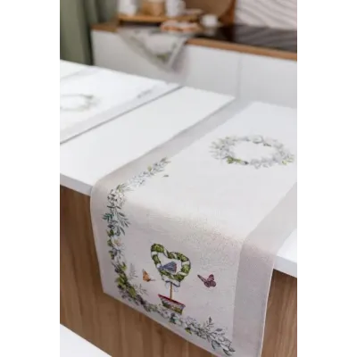 Доріжка Прованс GARDEN 35х100 см Різнокольоровий (8780) Доріжка Прованс GARDEN 35х100 см Різнокольоровий (8780)