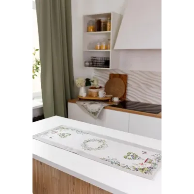 Доріжка Прованс GARDEN 35х100 см Різнокольоровий (8780) Доріжка Прованс GARDEN 35х100 см Різнокольоровий (8780)