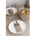 Скатертина Тереза Клітка Прованс 133х220 см Бежевий (8474)