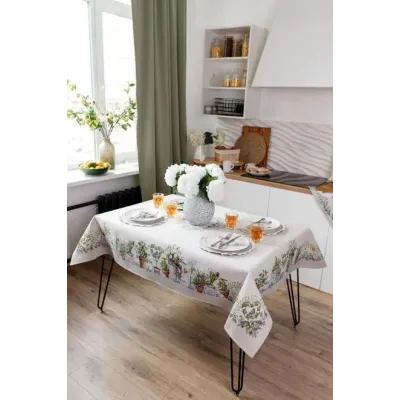 Скатертина Garden Прованс 136х300 см Різнокольоровий (8787)