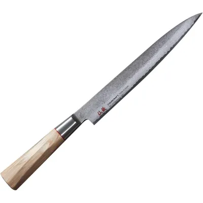 Ніж Янагіба 210 мм Suncraft Senzo Twisted Octagon (TO-07)