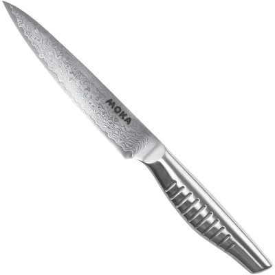 Кухонний ніж 130 мм Suncraft Moka Damascus (DMK-103)